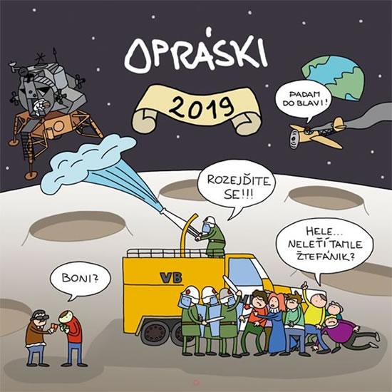 Kniha: Opráski - Kalendář 2019 - jaz