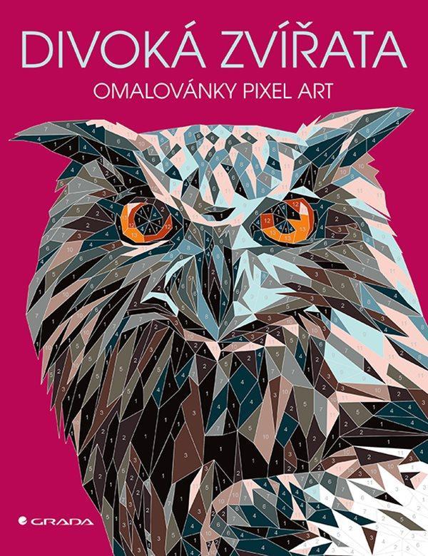 Kniha: Divoká zvířata - Omalovánky Pixel Art - Jackson Max