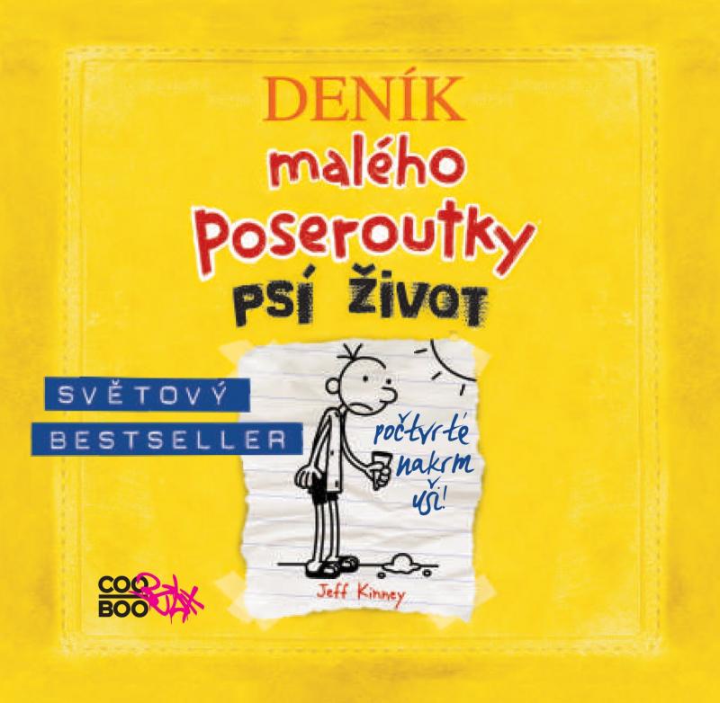 Kniha: Deník malého poseroutky 4 - audio CD - Jeff Kinney, Václav  Kopta