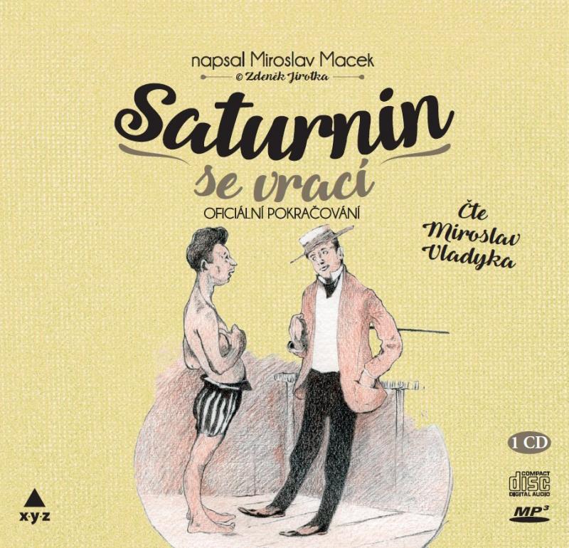 Kniha: Saturnin se vrací (audiokniha) - Miroslav  Macek