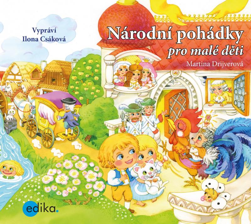 Kniha: Národní pohádky pro malé děti (audiokniha pro děti) - Martina Drijverová