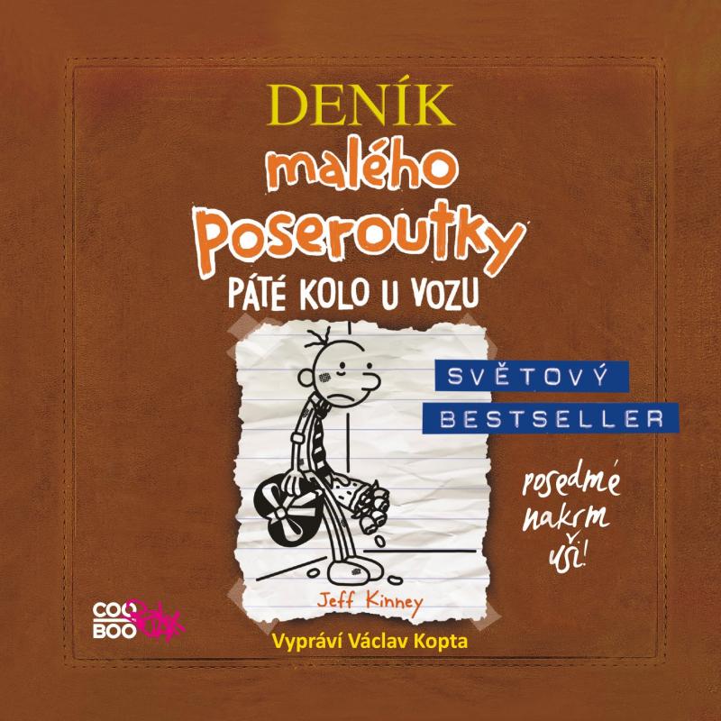 Kniha: Deník malého poseroutky 7 (audiokniha) - Jeff Kinney, Václav  Kopta