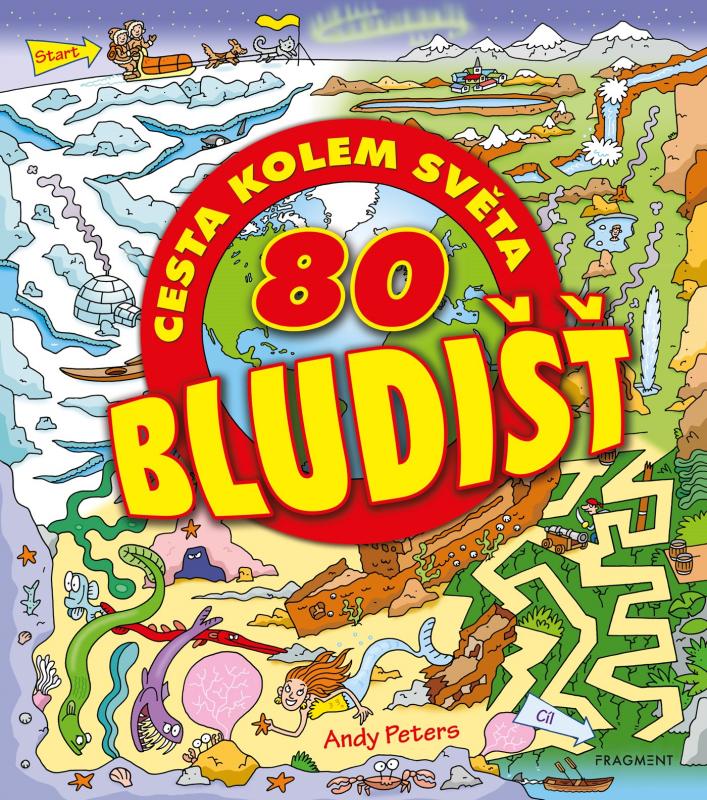 Kniha: 80 bludišť – Cesta kolem světa - Mark Walker