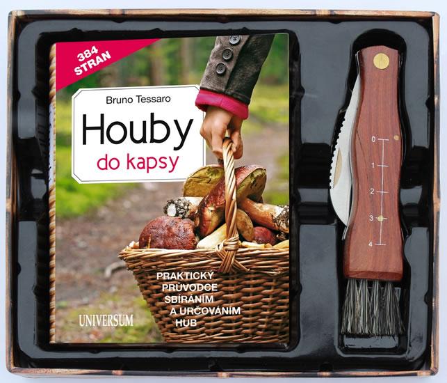 Kniha: Houby do kapsy (sada: kniha + nožík) - Tessaro Bruno