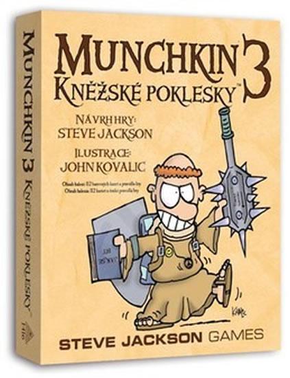 Kniha: Munchkin 3/Kněžské poklesky - Karetní hra - rozšířeníautor neuvedený