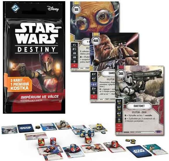 Kniha: Star Wars Destiny: Impérium ve válce - doplňkový balíčekautor neuvedený