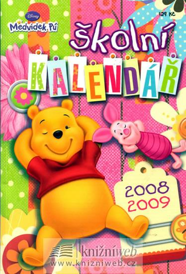 Kniha: Medvídek Pú - školní kalendář 2008/2009autor neuvedený