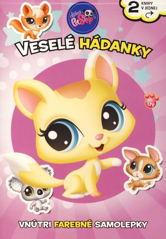 Kniha: Littlest Pet Shop – Veselé hádanky+maľovanky - Hasbro