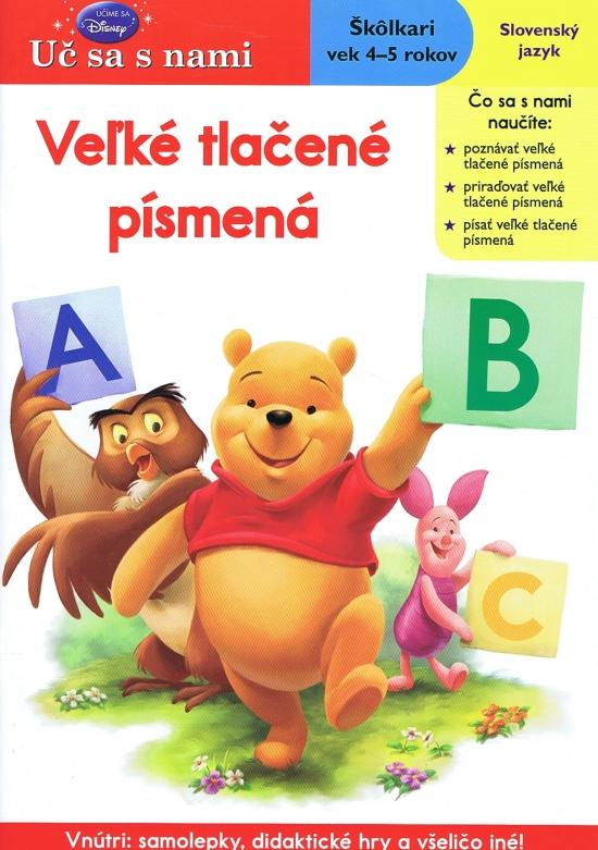 Kniha: Veľké tlačené písmená - Uč sa s namiautor neuvedený