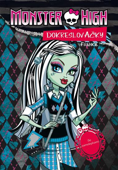 Kniha: Monster High - Frankie - Dokreslovačky se samolepkami - Mattel