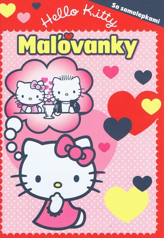Kniha: Hello Kitty - Maľovanky so samolepkamiautor neuvedený