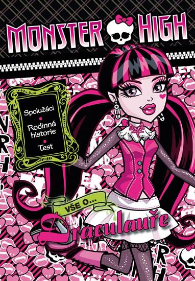 Kniha: Monster High - Vše o Drakulauře - Mattel