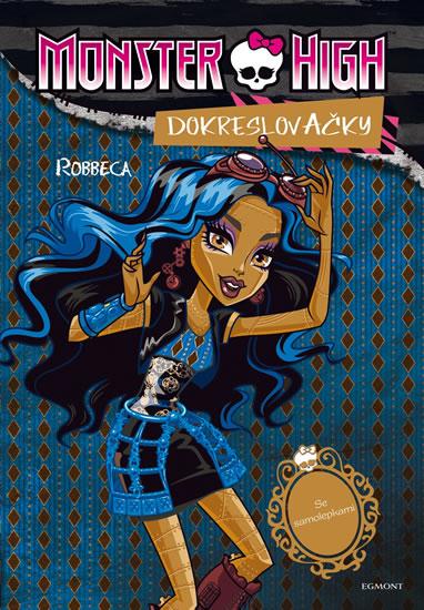 Kniha: Monster High - Dokreslovačky Rebbeca a Venus - Mattel