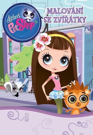 Kniha: Littlest Pet Shop - Malování se zvířátky - Hasbro