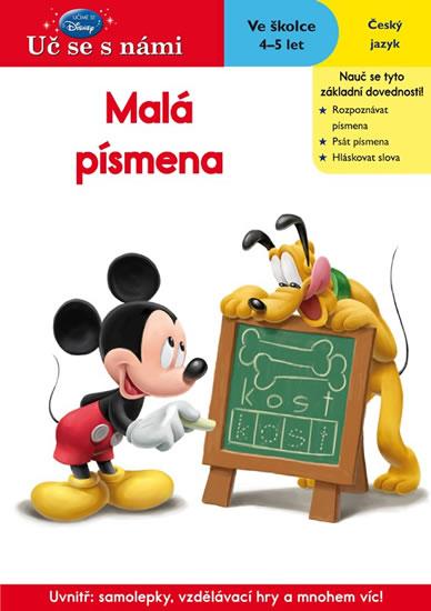 Kniha: Uč se s námi - Malá písmena - Disney Walt