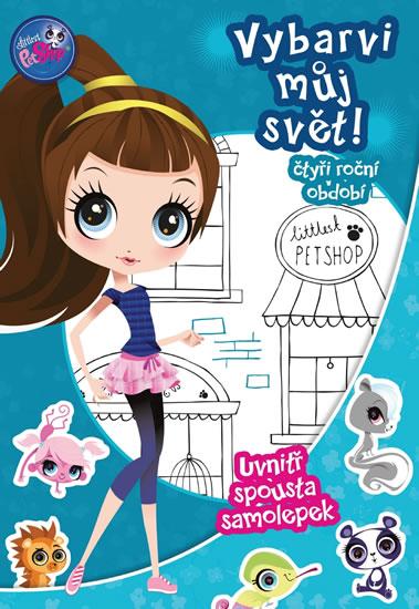 Kniha: Littlest Pet Shop - Vybarvi můj svět 1! Čtyři roční období - Hasbro