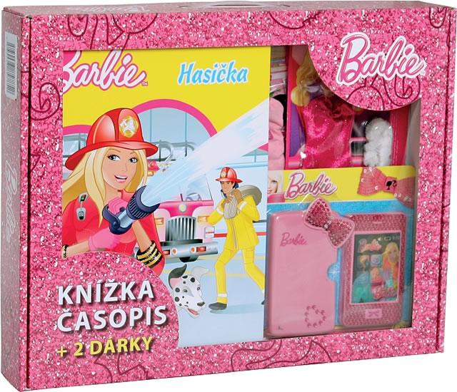 Kniha: Barbie Hasička - Kufřík (knižka, časopis + 2 dárky)autor neuvedený