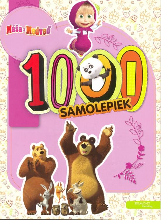 Kniha: Máša a medveď - 1000 samolepiekautor neuvedený
