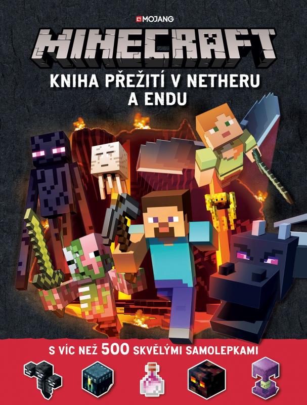 Kniha: Minecraft - Kniha přežití v Netheru a Endu - kolektiv a