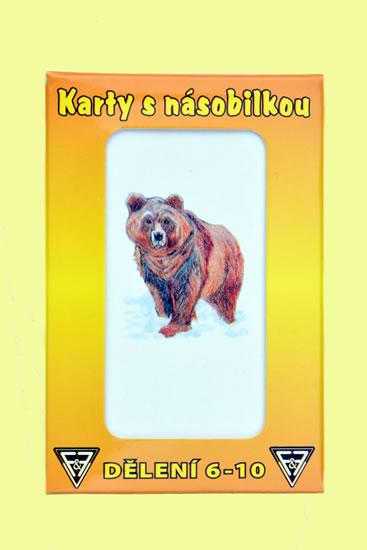 Kniha: Karty s násobilkou - Dělení 6-10 - Flösslerová Dobruška, Mgr.