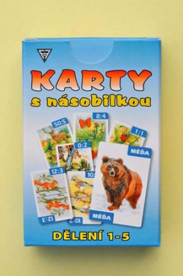 Kniha: Karty s násobilkou - Násobení 1-5 - Flösslerová Dobruška, Mgr.