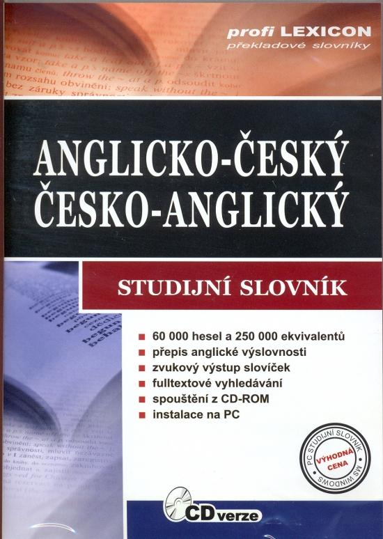 Kniha: CD ROM Angl.-čes., čes.-angl.studijný slovníkautor neuvedený