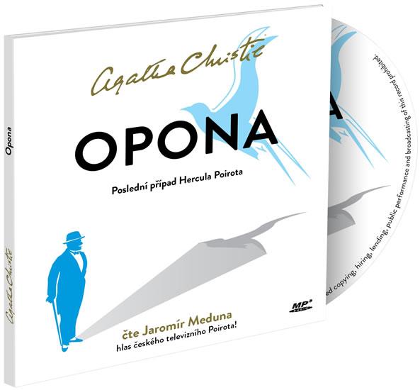 Kniha: Opona: Poslední případ Hercula Poirota - CDmp3 (Čte Jaromír Meduna) - Christie Agatha