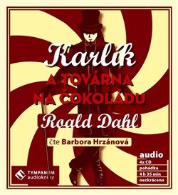 Kniha: Karlík a továrna na čokoládu - CD - Roald Dahl