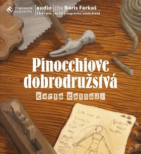 Kniha: Pinocchiove dobrodružstvá - Carlo Collodi; Boris Farkaš