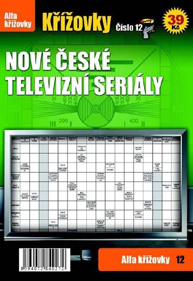 Kniha: Křížovky 12 - Nové české televizní seriályautor neuvedený