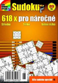 Sudoku 11 - 618x pro náročné
