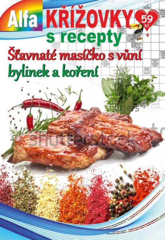 Kniha: Křížovky s recepty 4/2020 - Šťavnaté masíčko s vůní bylinek a kořeníautor neuvedený