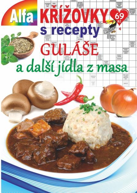 Kniha: Křížovky s recepty 4/2021 - Guláše a jídla z masaautor neuvedený
