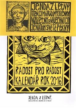 Kniha: Radost pro radost kalendář rok 2016 - Honza Volf