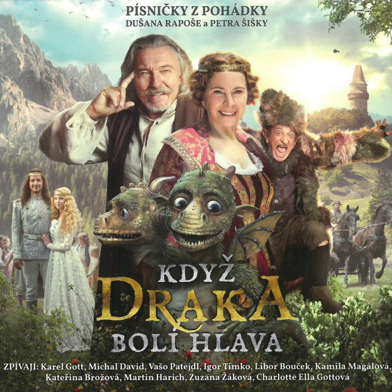 Kniha: OST  KDYŽ DRAKA BOLÍ HLAVA (K. GOTT, M. DAVID, V. PATEJDL...)autor neuvedený