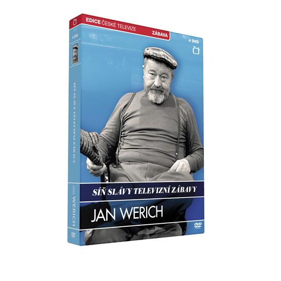 Kniha: Síň slávy - Jan Werich - 4 DVDautor neuvedený
