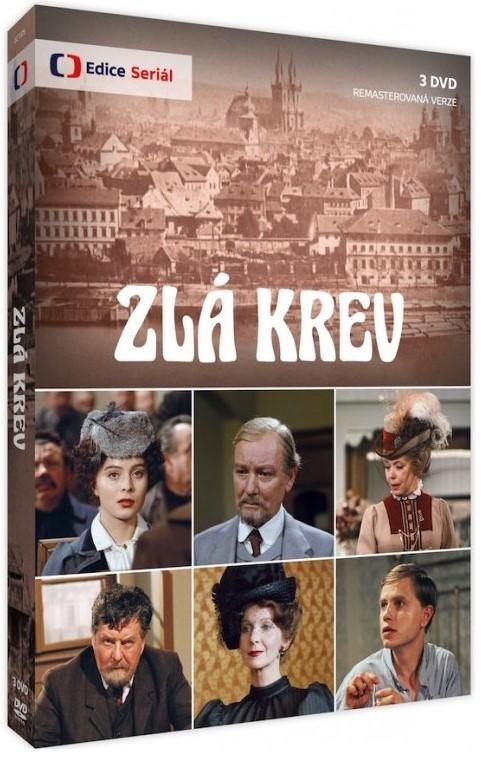 Kniha: TV SERIÁL  ZLÁ KREV (REMASTEROVANÁ VERZE) - Česká televize ECT