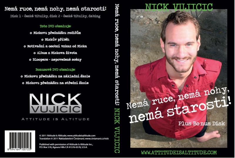 Kniha: Nemá ruce, nemá nohy, nemá starosti! - Nick Vujicic