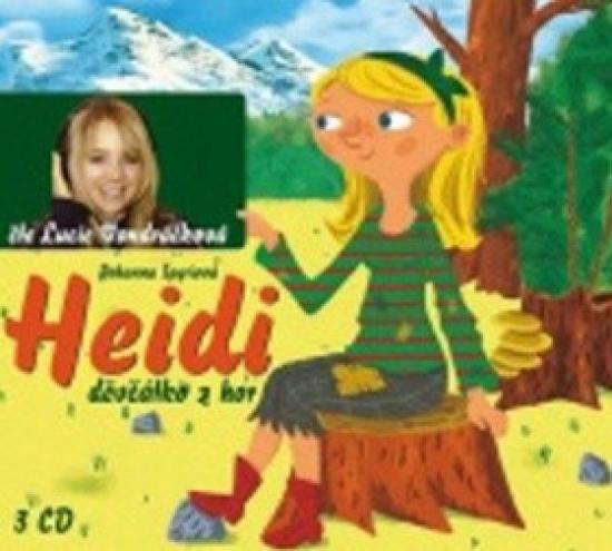 Kniha: Heidi, děvčátko z hor - 3CD - Spyri Johanna