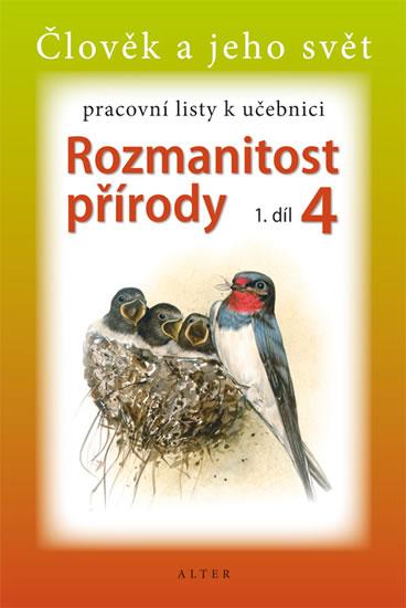 Kniha: Rozmanitost přírody 4/1 - Pracovní listy k učebnici - kolektiv autorů