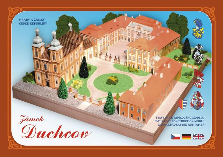 Kniha: Zámek Duchcov - Stavebnice papírového modeluautor neuvedený