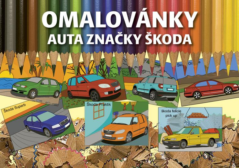 Kniha: Omalovánky auta značky Škodaautor neuvedený