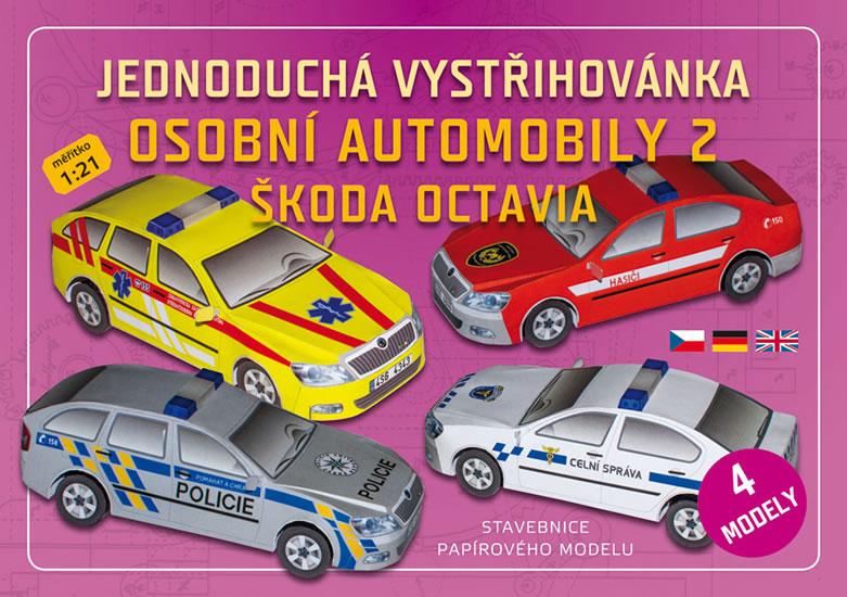 Kniha: Jednoduchá vystřihovánka osobní automobily 2 - Škoda Octaviaautor neuvedený