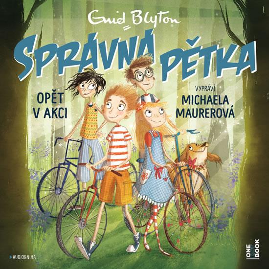 Kniha: Správná pětka opět v akci - CDmp3 (Čte M - Blytonová Enid
