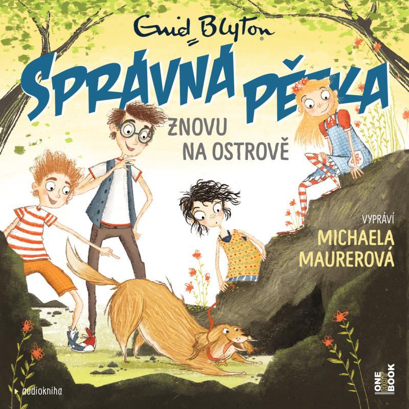 Kniha: Správná pětka znovu na ostrově - CDmp3 (Čte Michaela Maurerová) - Blytonová Enid