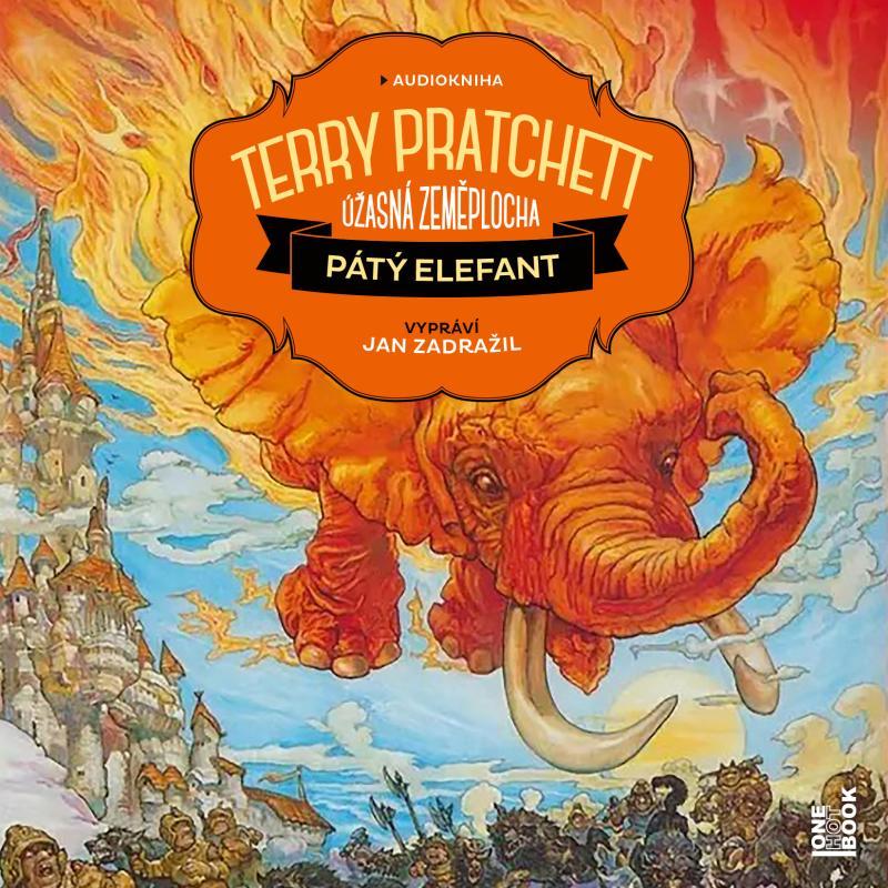 Kniha: Pátý elefant - Úžasná zeměplocha - CDmp3 (Čte Jan Zadražil) - Pratchett Terry