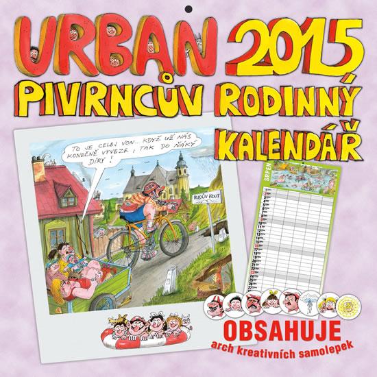 Kniha: Kalendář Urban - Pivrncův rodinný kalendář 2015 - Urban Petr