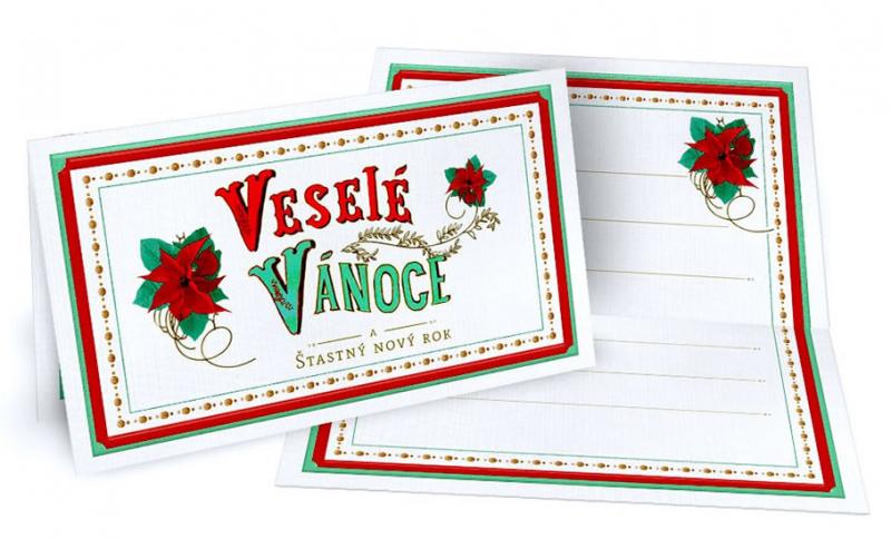 Kniha: Přání -A- - Vánoční bílé v retro stylu /8,5x15cmautor neuvedený