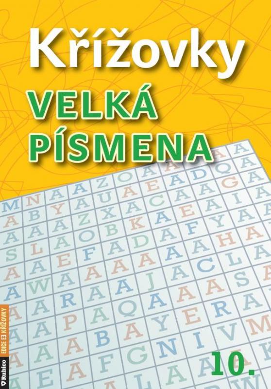 Kniha: Křížovky velká písmena 10.autor neuvedený