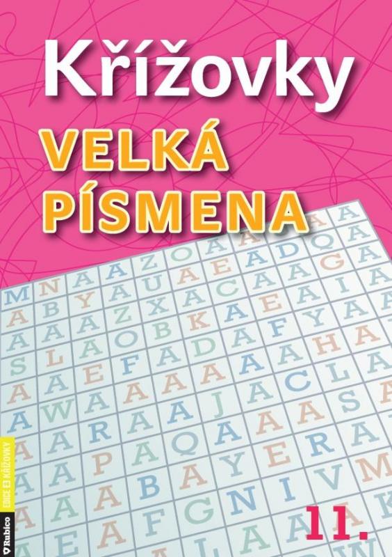 Kniha: Křížovky velká písmena 11.autor neuvedený